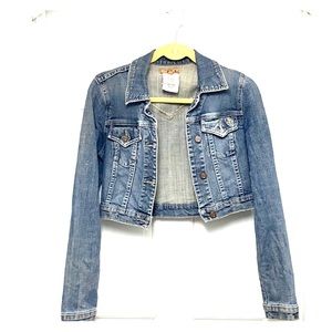 STS Cropped Denim Jacket